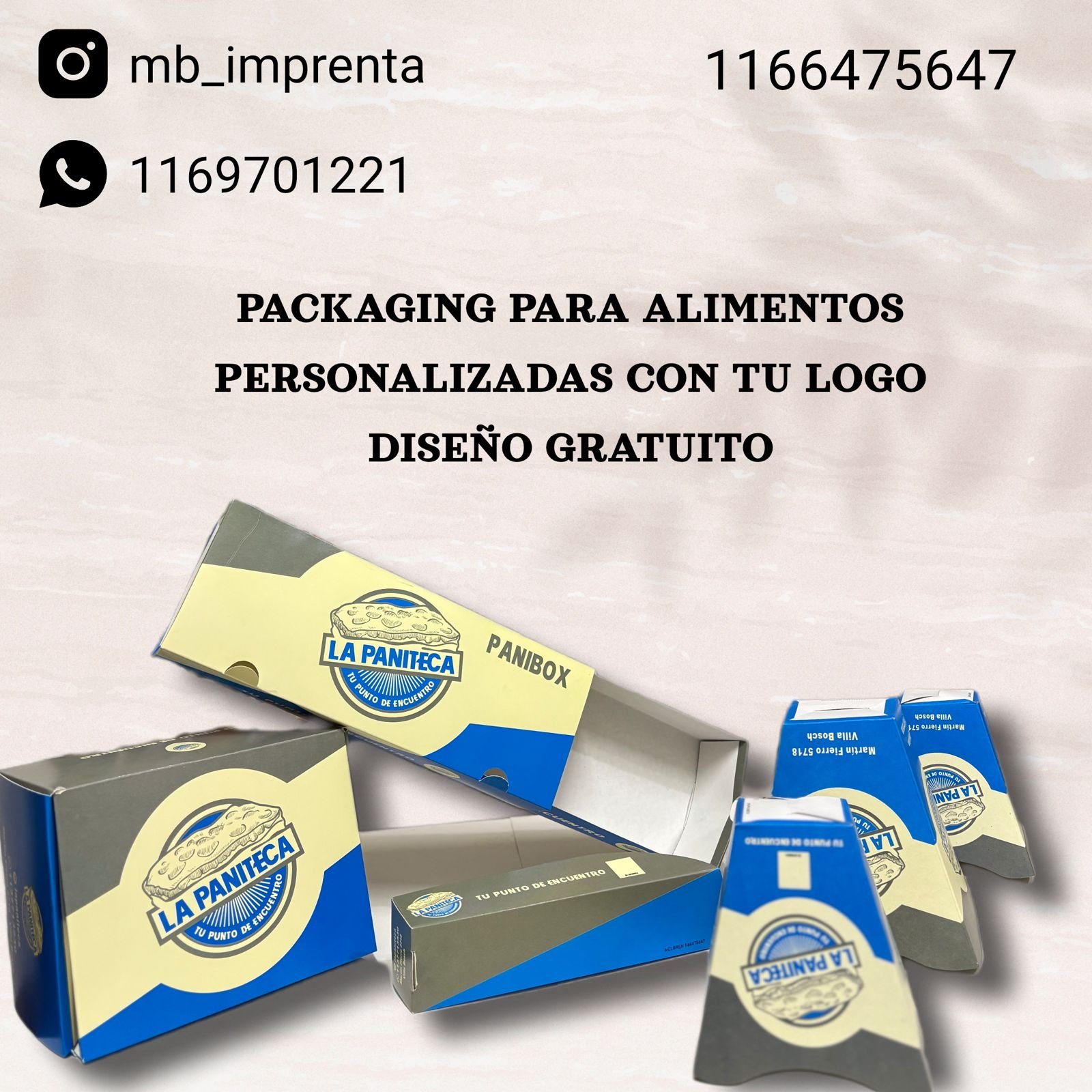 Bandejas Personalizadas Alimentos